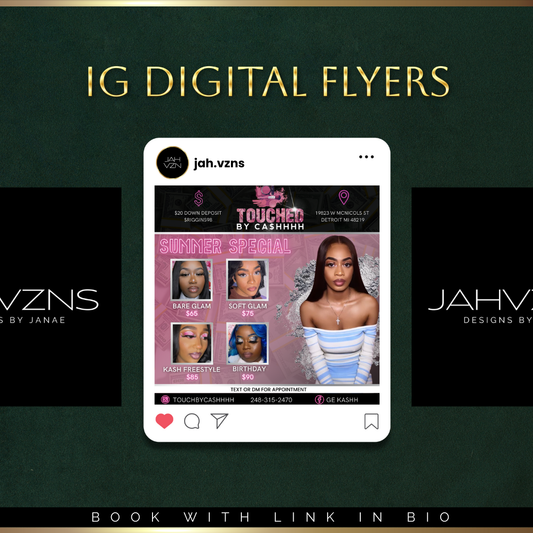 $35 IG Digital Flyer Designs